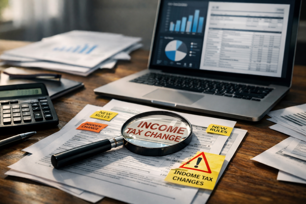 income tax rules 2026